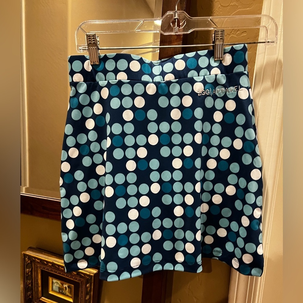 2GG Apparel Tennis Polka Dot Skort XXS - Picture 2 of 5
